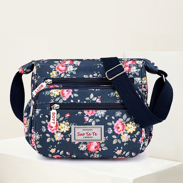 Sac bandoulière imprimé léger pour le voyage et un usage quotidien