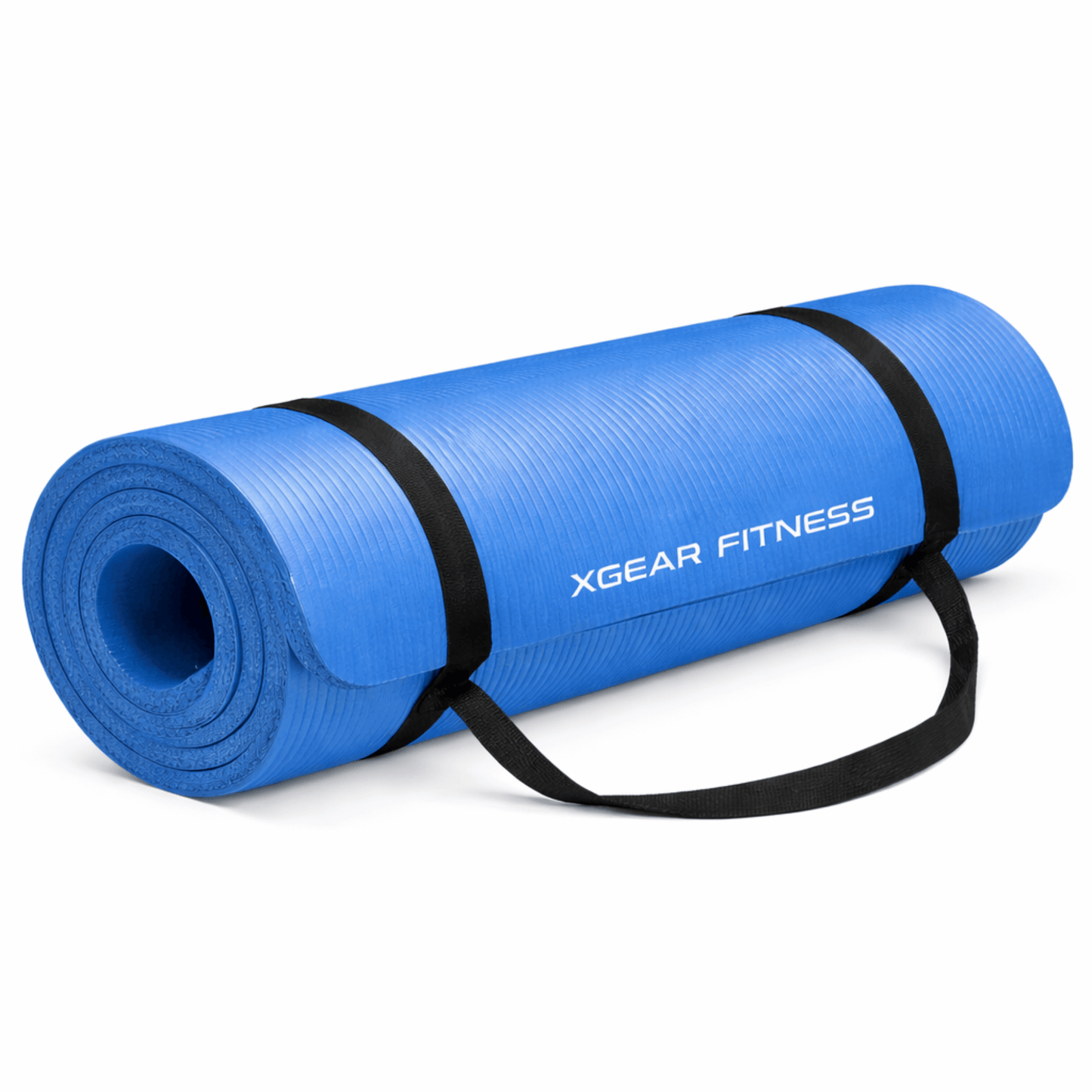 XGear Fitness Esterilla de Yoga de Viaje Gruesa con Correa de Transporte