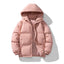 Men's Thickened Cotton-Padded Hoodie Coat for Winter