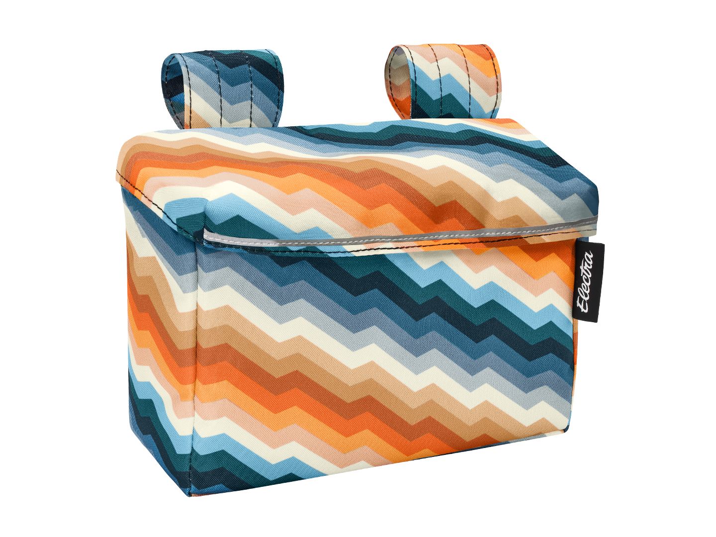 Electra Handlebar Bag with Lid - Ziggy Brown