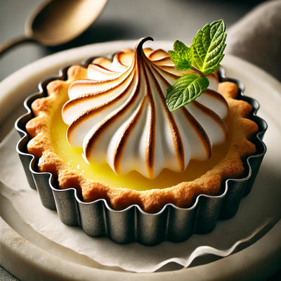 Premium Tartlette Pans - 4" x 3/4" Solid Bottom