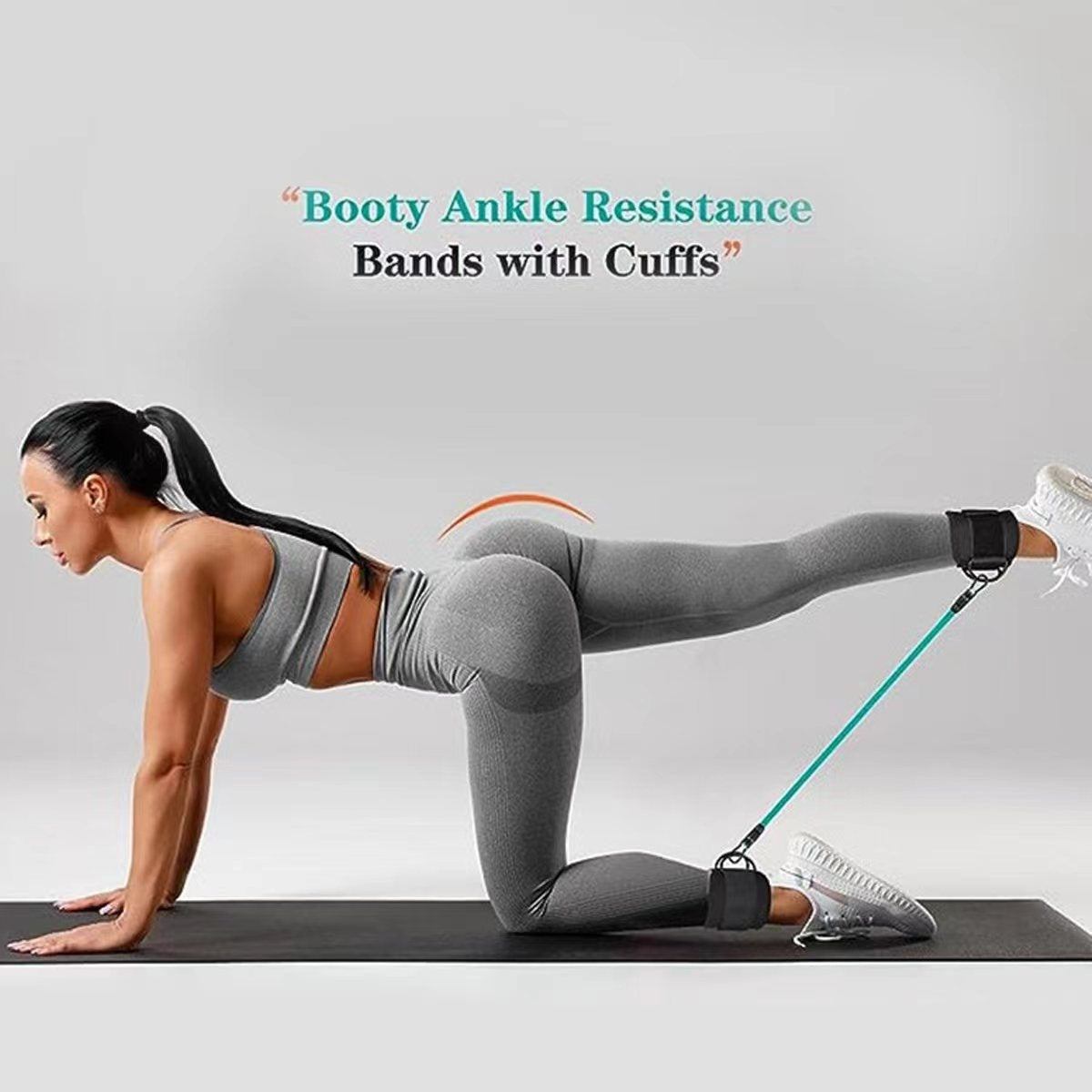 Ultimate Ankle Strap Resistance Bands for Hip and Leg Strength Training - Korvel