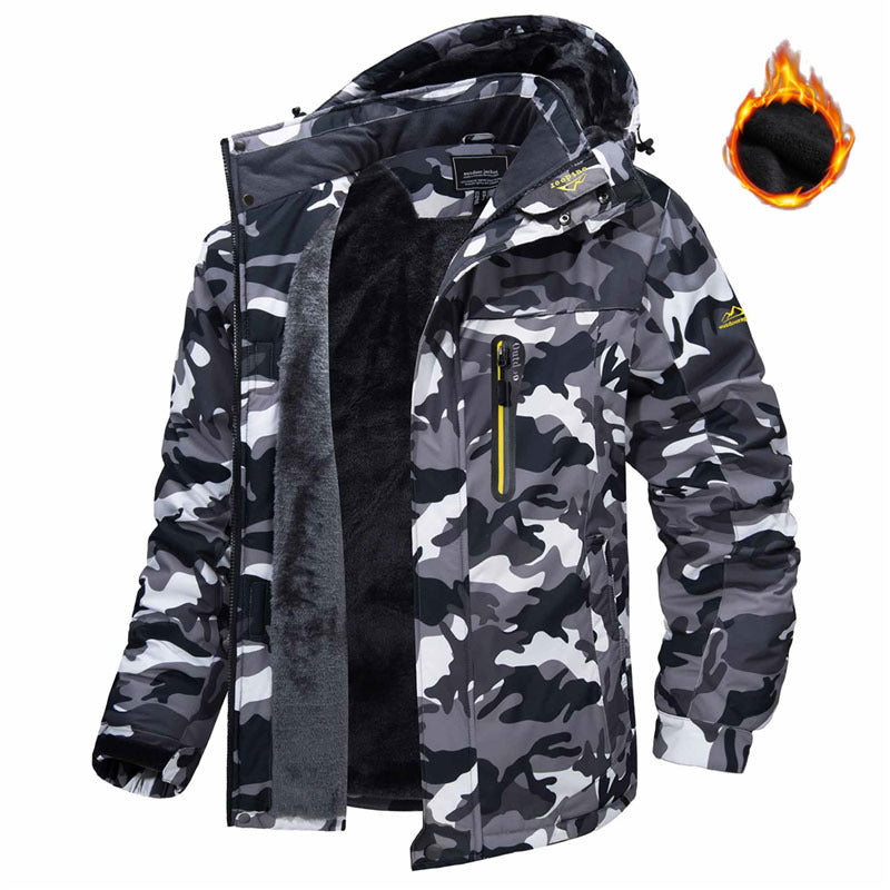 Premium Windproof Long Sleeve Puffer Jacket