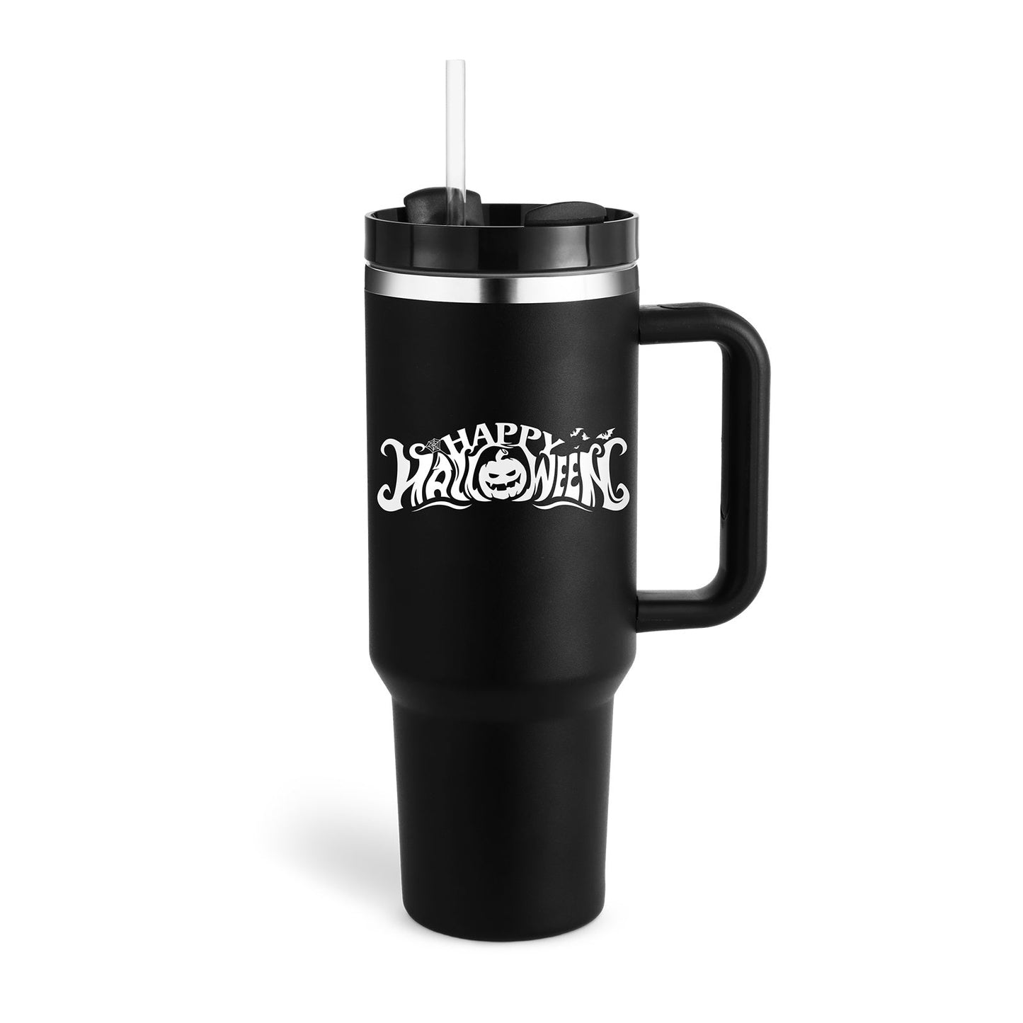 Gobelet Isotherme de 40 Oz avec Poignée et Paille