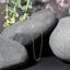 14k Yellow Gold Diamond Cut Cable Link Chain - 0.7mm