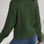 Cable-Knit Turtleneck Dropped Shoulder Sweater - Korvel