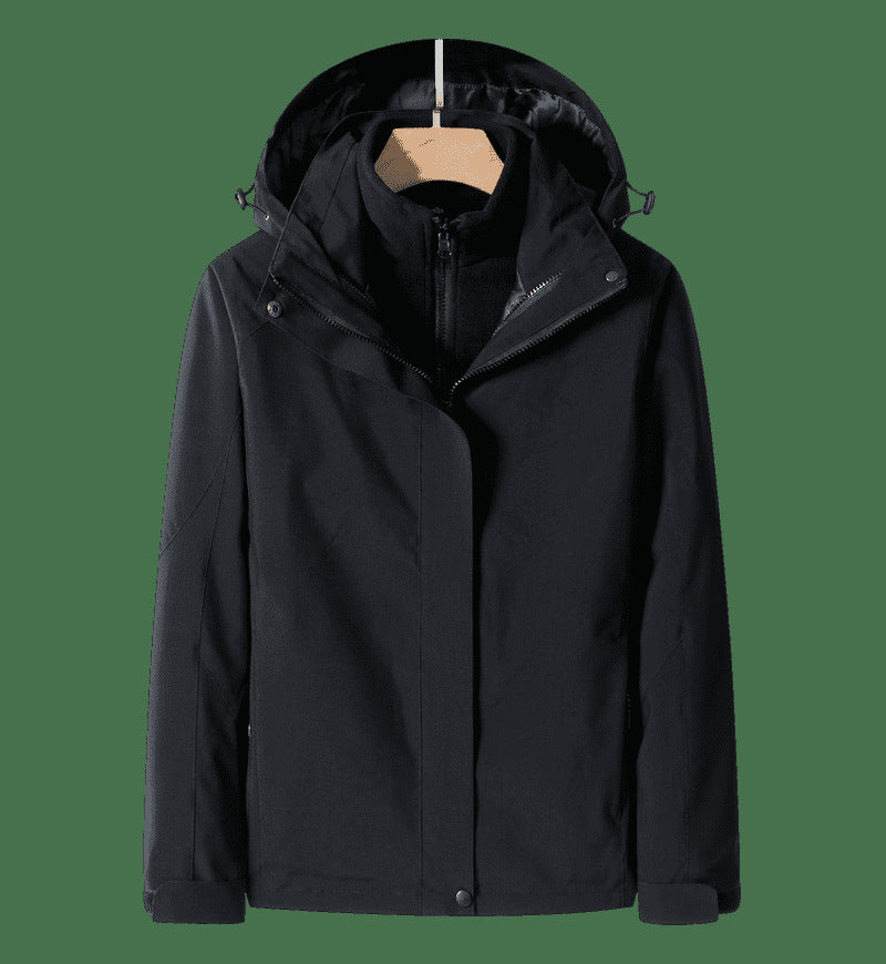 Three-in-One Shell Jacket - Versatile Waterproof Outerwear