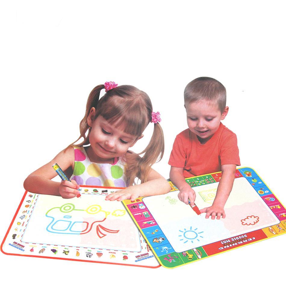 Tapis de Dessin Magique à Eau pour Enfants - Amusement Créatif