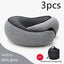 Premium Travel Neck Pillow - U-Shaped Memory Foam Cushion