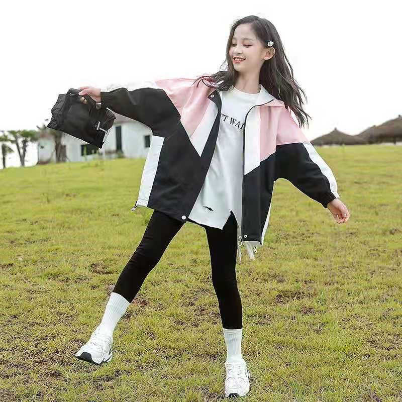 Children's Spring Trench Coat - Stylish & Comfortable