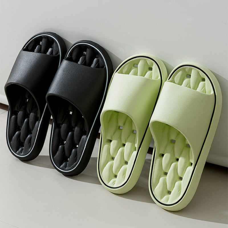 Non-Slip Bathroom Slippers with Thick Sole for Home Comfort