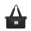 Foldable Travel Duffle Bag with Rhombus Design
