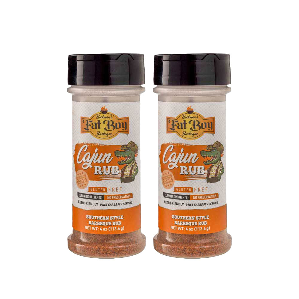 Cajun Gluten Free Keto Friendly Natural BBQ Rub 4 oz | Pack of 2 - Korvel