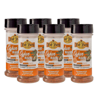 Mélange d'épices BBQ Cajun sans gluten et compatible avec le régime cétogène - 4 oz | Pack de 6