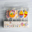 Creative Bear Candle Toppers with Smiley Faces for Birthday Celebrations - Korvel