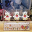 Creative Bear Candle Toppers with Smiley Faces for Birthday Celebrations - Korvel