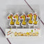 Creative Bear Candle Toppers with Smiley Faces for Birthday Celebrations - Korvel
