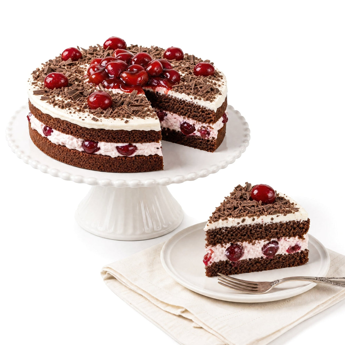 Pastel de Selva Negra Sin Azúcar Andy Anand - Amigable con Keto, 2.8 lbs