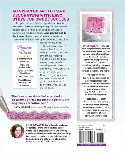 Master Cake Decorating: A Comprehensive Beginner's Guide (Spiral Bound) - Korvel