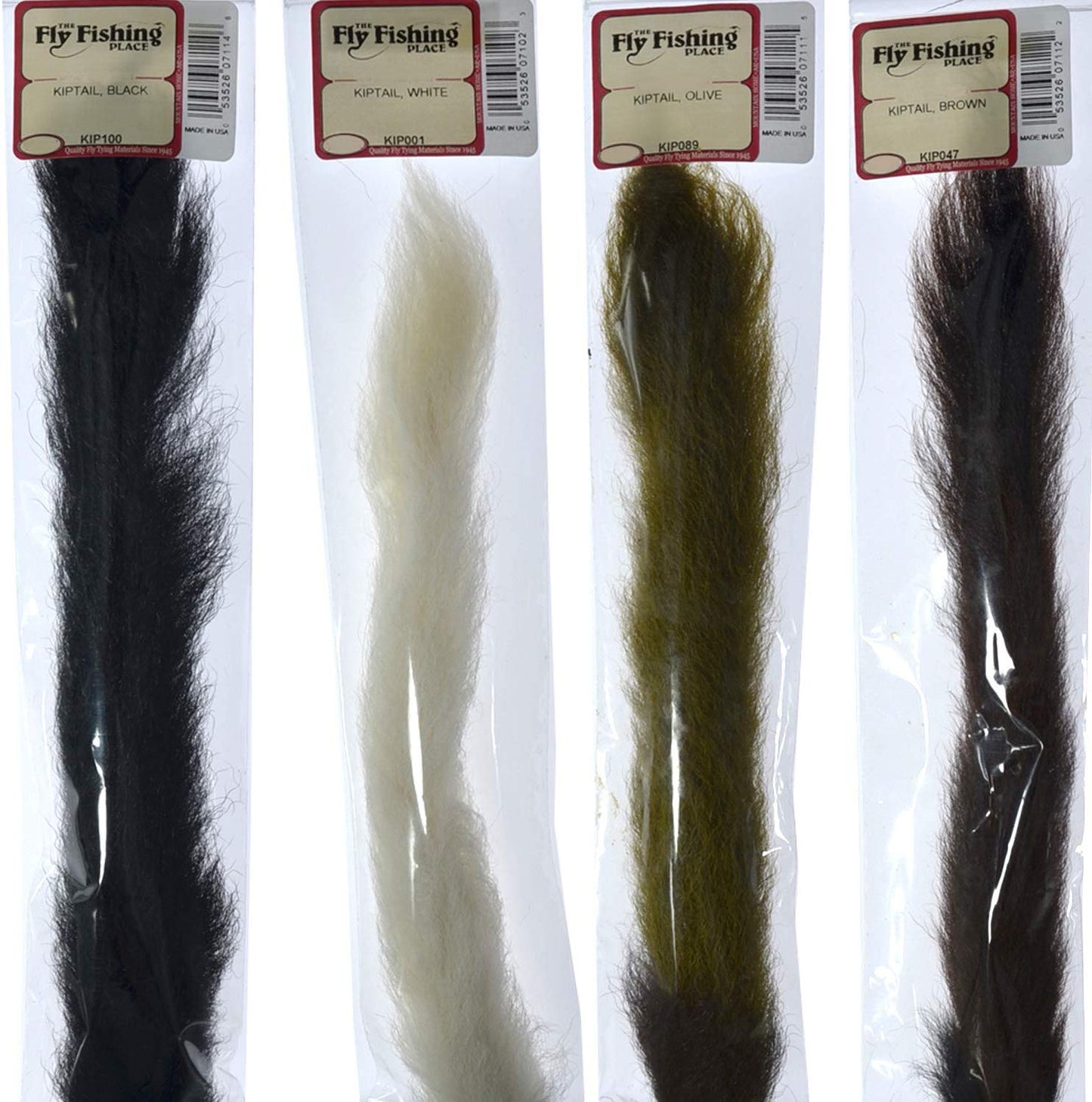 Premium Select Calf Tails - Kiptails Master Pack - 4 Vibrant Colors - Korvel