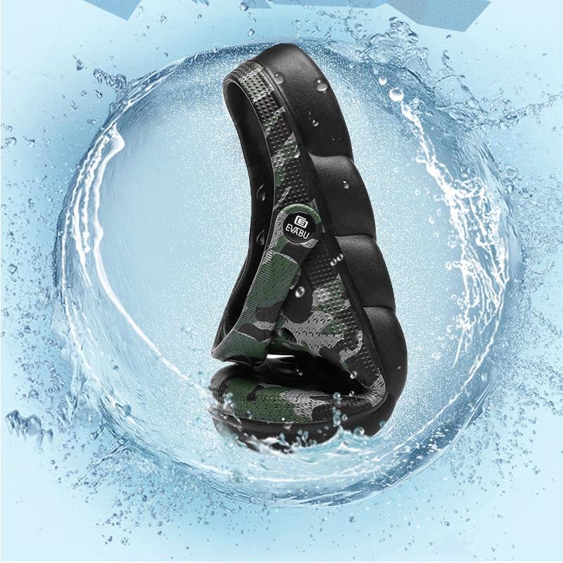 Men's Camouflage Clogs - Lightweight Summer Sandals for Outdoor Fun - Korvel