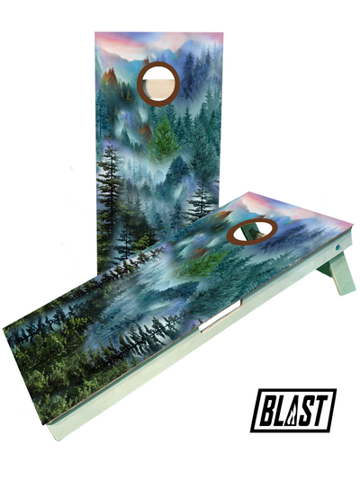 Premium Camping-Themed Cornhole Game Set - Korvel
