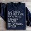 Can't Decide If I Need A Hug, An XL Coffee, 6 Glasses Of Wine Sweatshirt