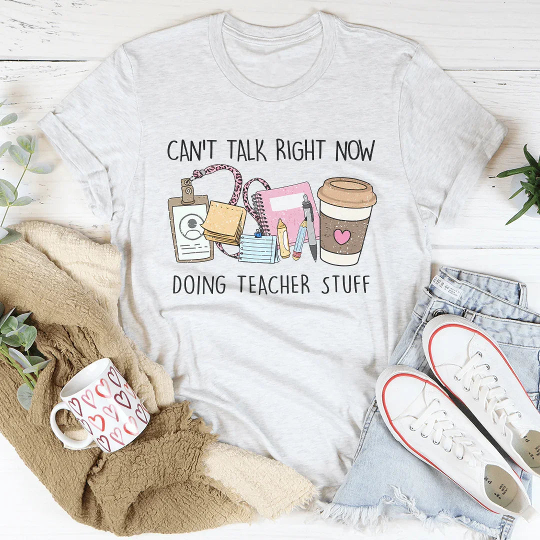 No puedo hablar ahora mismo, estoy haciendo cosas de profesor.