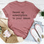 Cancela mi suscripción a tu camiseta de problemas
