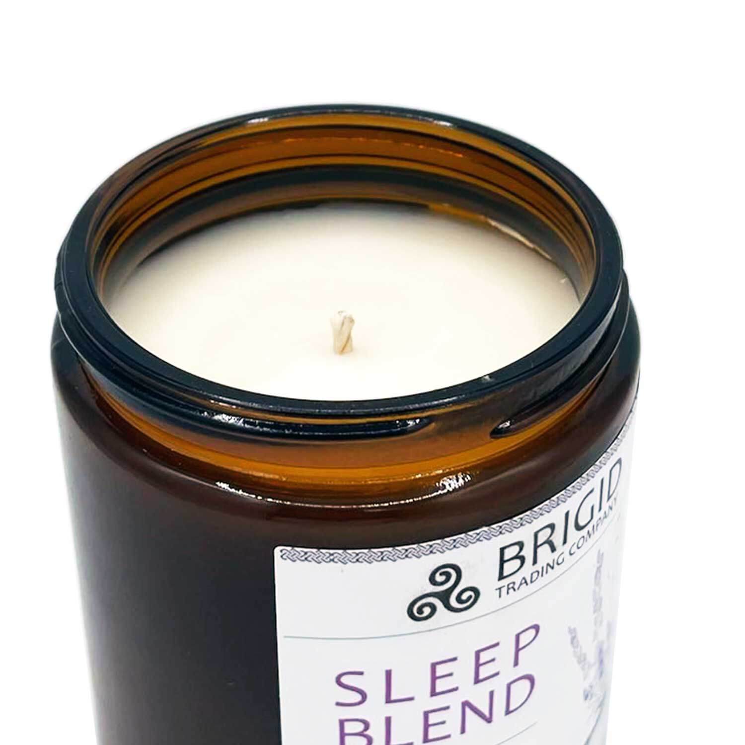 Tranquil Sleep Soy Wax Candle - Infused with Lavender, Chamomile & Vanilla - Korvel