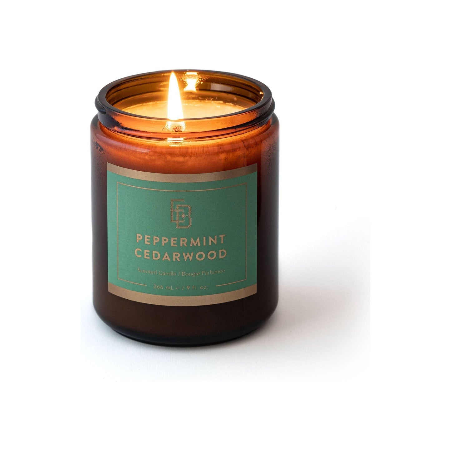 Vela Aromática de Menta y Madera de Cedro - 9 fl. oz.