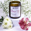 Luxurious Floral Soy Wax Candle - Jasmine, Ylang Ylang, Helichrysum & Sandalwood Blend - Korvel