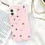 Candy Color Heart Phone Case for iPhone - Slim & Shockproof