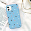 Candy Color Heart Phone Case for iPhone - Slim & Shockproof