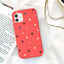 Candy Color Heart Phone Case for iPhone - Slim & Shockproof