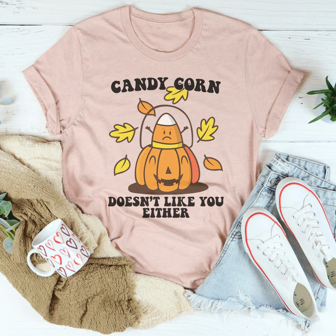 Camiseta Candy Corn No Te Quiere Tampoco