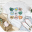 Camiseta con afirmaciones positivas de corazones de caramelo
