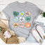 Camiseta con afirmaciones positivas de corazones de caramelo