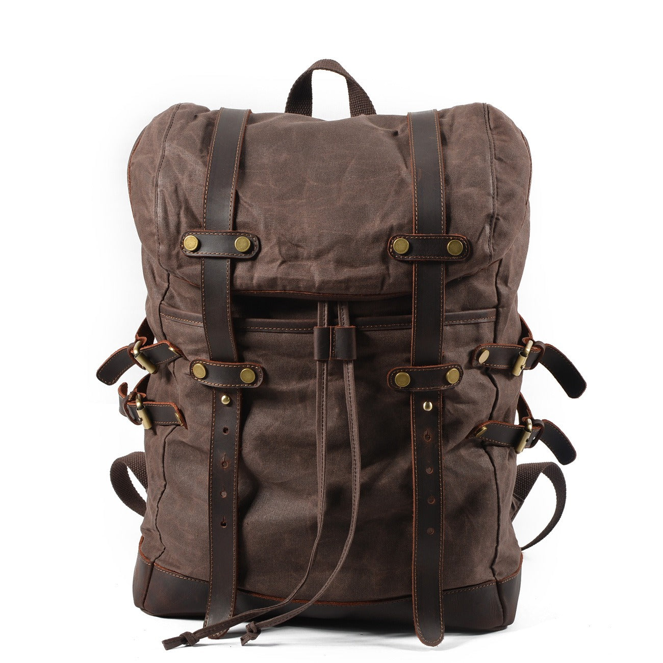 Premium Canvas Backpack for Men - Waterproof & Stylish
