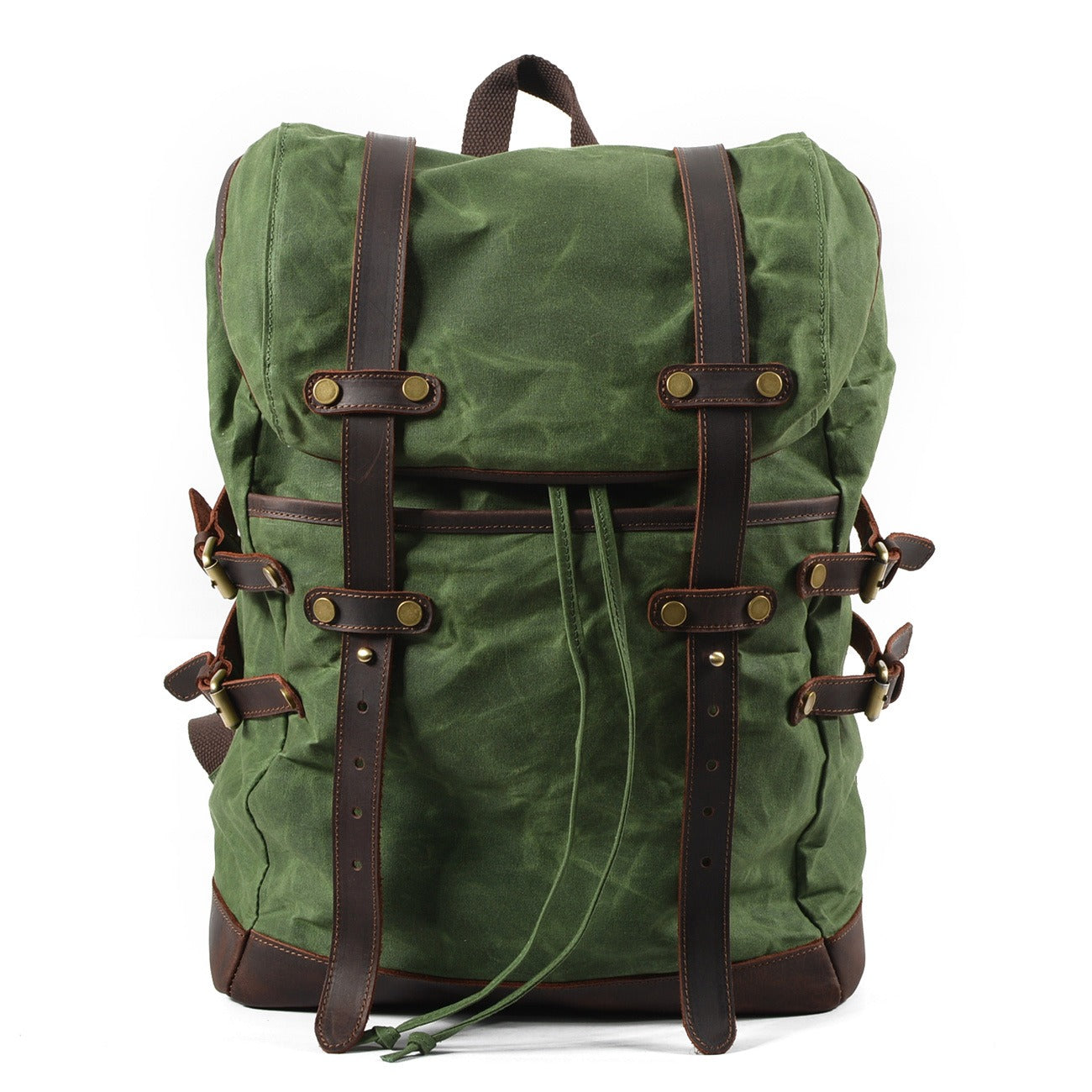 Premium Canvas Backpack for Men - Waterproof & Stylish