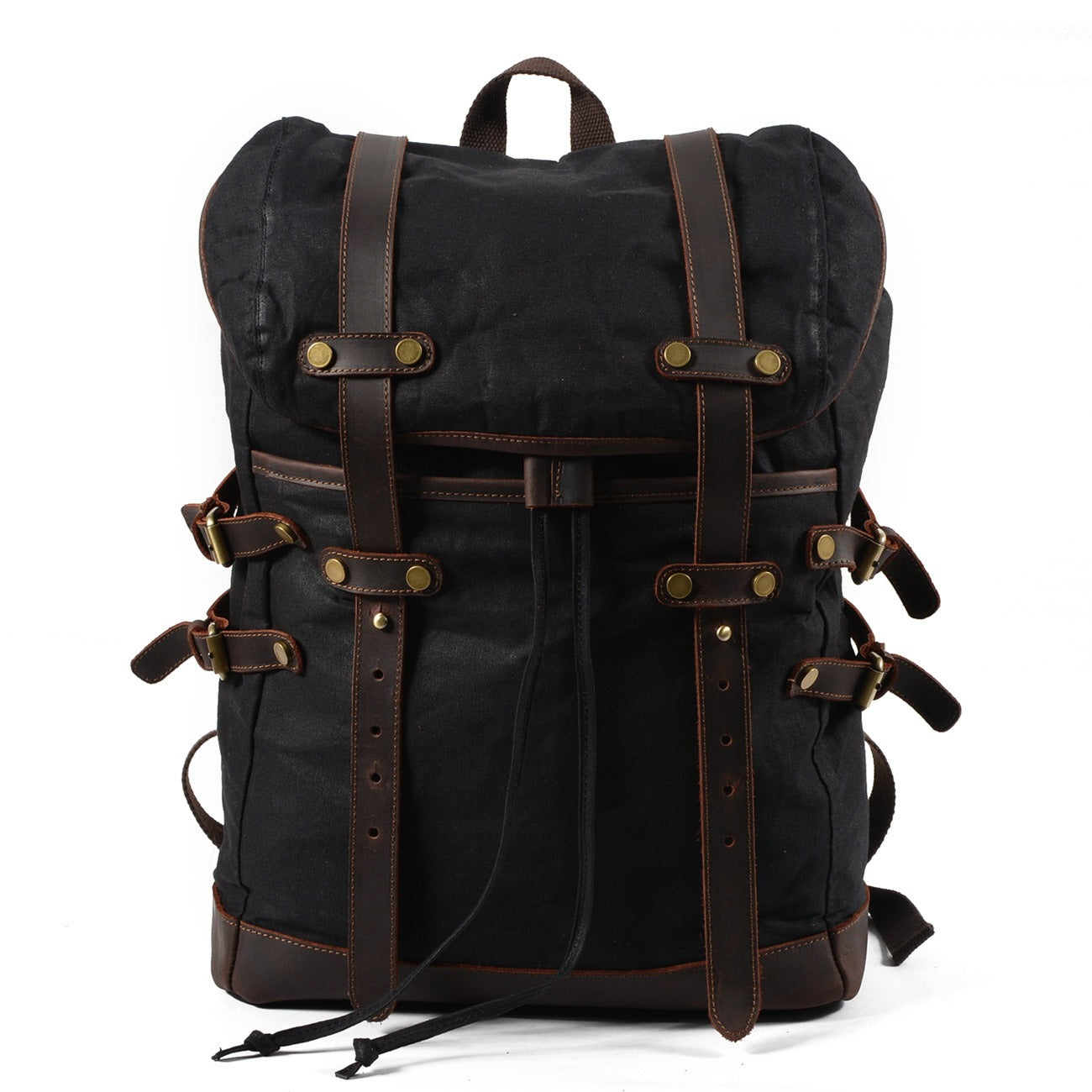 Premium Canvas Backpack for Men - Waterproof & Stylish