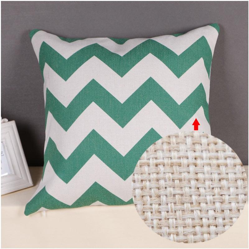 Funda de Cojín de Lienzo Artístico - Diseño Noche Estrellada