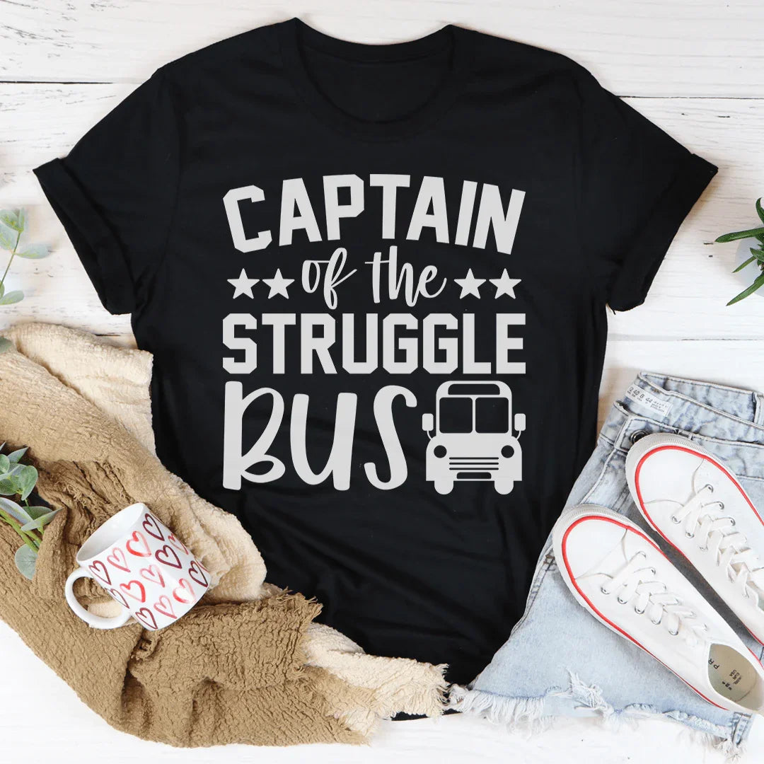 Camiseta del autobús del Capitán de la Lucha