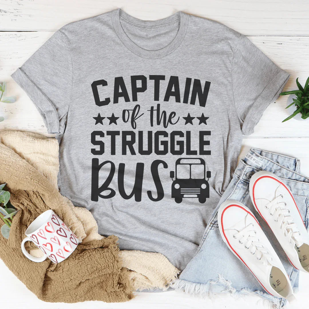 Camiseta del autobús del Capitán de la Lucha