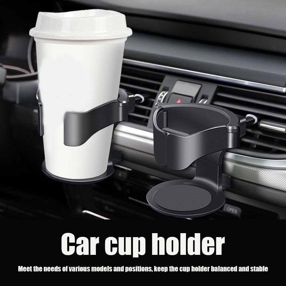 Adjustable Car Cup Holder for Air Vent - Universal Beverage Organizer