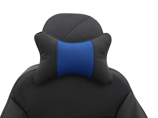 Universal Car Neck Pillow - Soft PU Leather Headrest Support