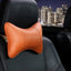 Universal Car Neck Pillow - Soft PU Leather Headrest Support