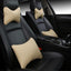 Universal Car Neck Pillow - Soft PU Leather Headrest Support