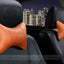 Universal Car Neck Pillow - Soft PU Leather Headrest Support