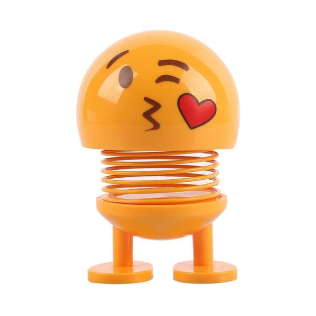 Charming Bobblehead Robot for Car Dashboard - Fun Wobble Head Decoration - Korvel
